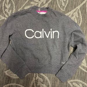 Calvin Klein cropped sweatshirt